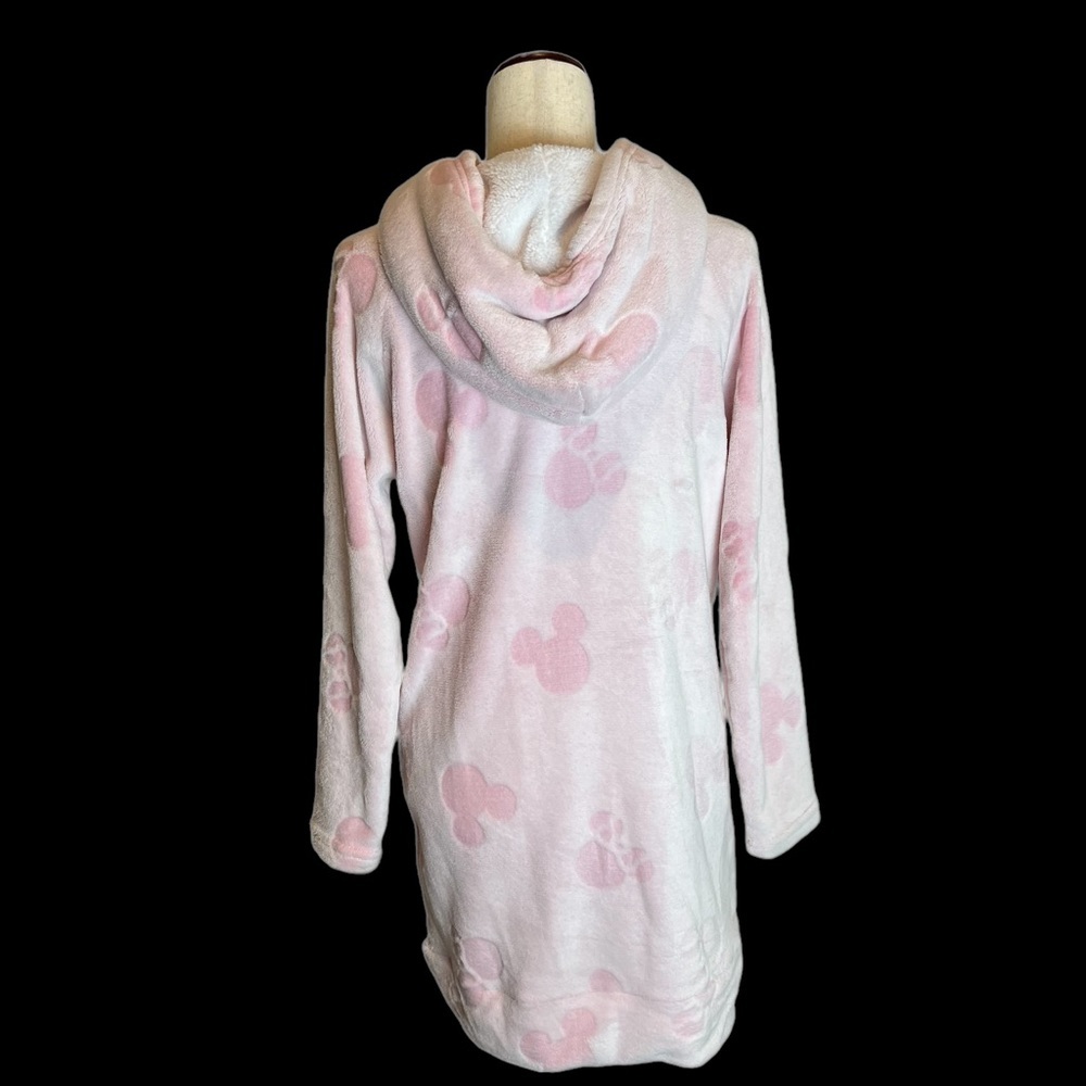 Disney Mickey Head Lounger Pink Sherpa Hood size S - Picture 10 of 11